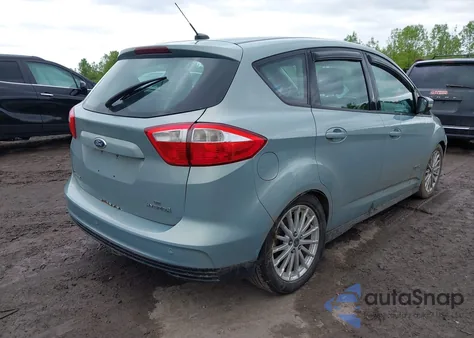 2013 Ford C-Max Hybrid Se from USA, damaged, VIN 1FADP5AU6DL554407